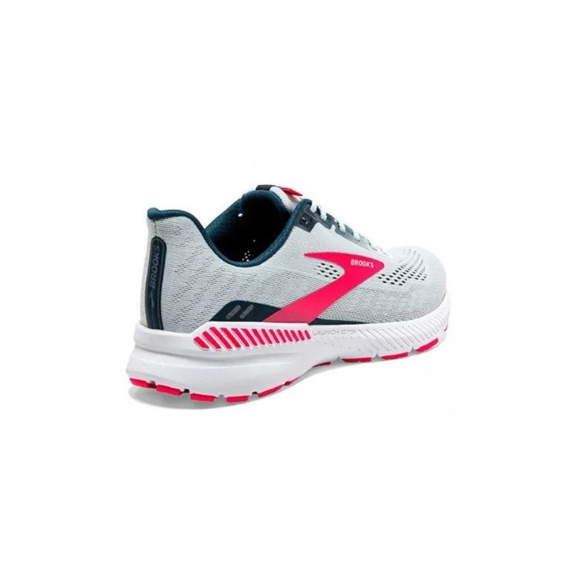 Brooks Women's Launch GTS 8 - Ice/Navy UK 7.5-2